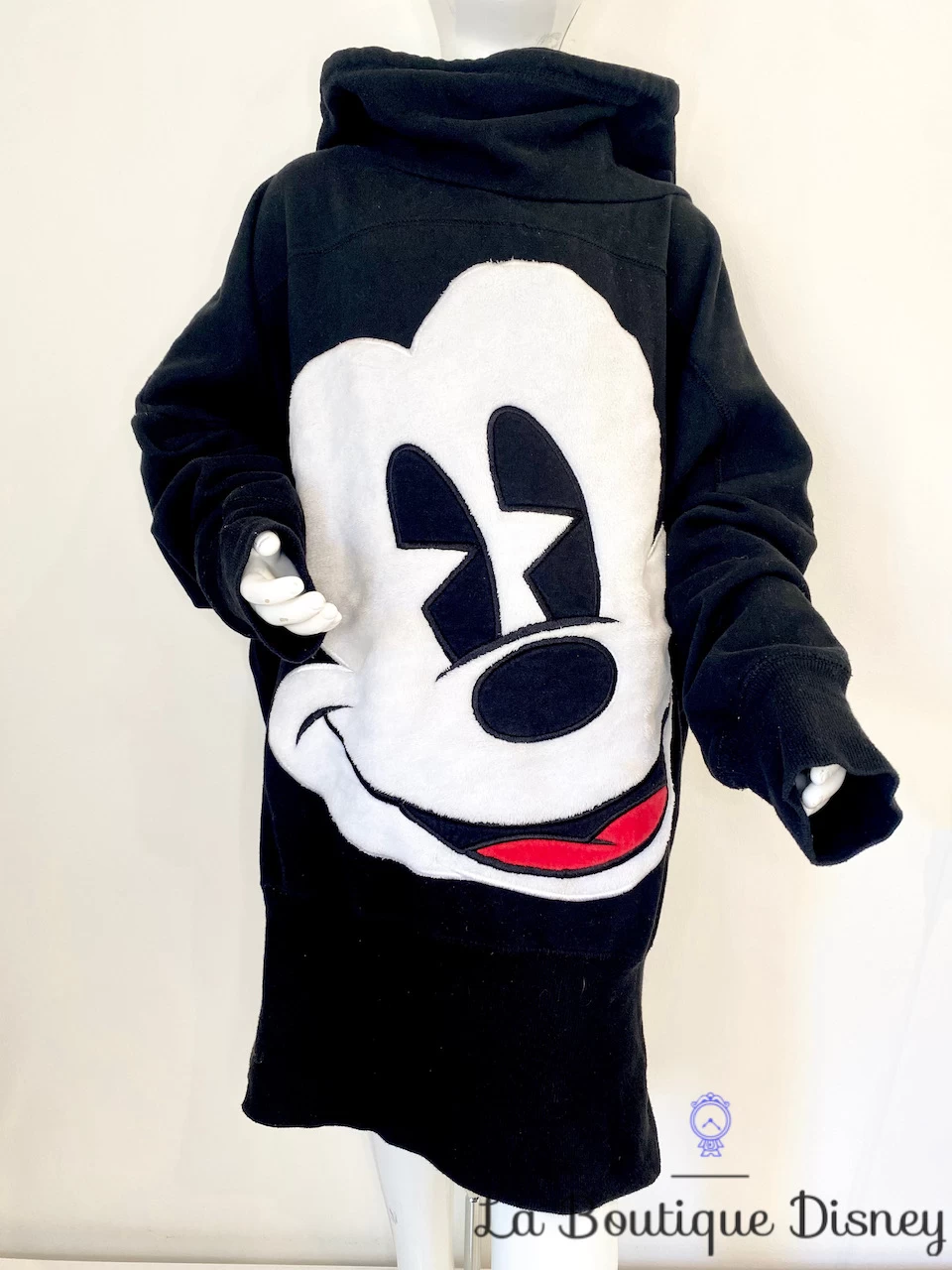 Sweat Mickey Mouse Disney Store Taille L Noir Grand Col Haut 4 Sweat Mickey Mouse Disney Store Taille L Noir Grand Col Haut – Image 2
