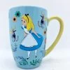 Tasse Alice Au Pays Des Merveilles Disney Store Mug Bleu Dessins Fleurs -Poupées Soldes tasse alice au pays des merveilles disney store mug bleu fleurs dessins 3