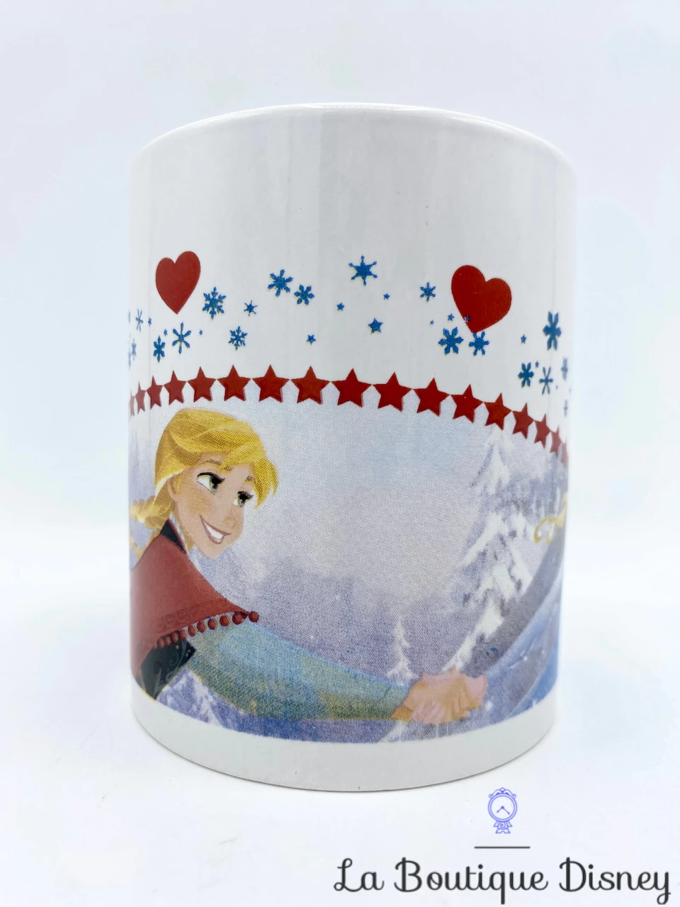 Tasse Anna Elsa La Reine Des Neiges Disney Mug Personality Products Coeur Blanc 4 Tasse Anna Elsa La Reine Des Neiges Disney Mug Personality Products Coeur Blanc – Image 2