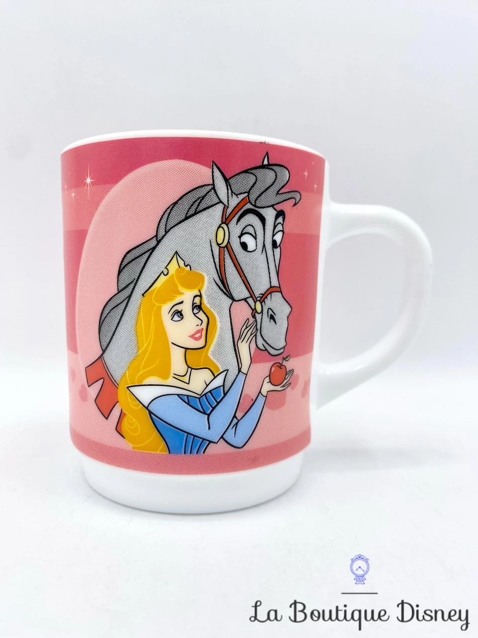 Tasse Aurore La Belle Au Bois Dormant Disney Mug Cheval Rose Coeur 3 Tasse Aurore La Belle Au Bois Dormant Disney Mug Cheval Rose Coeur