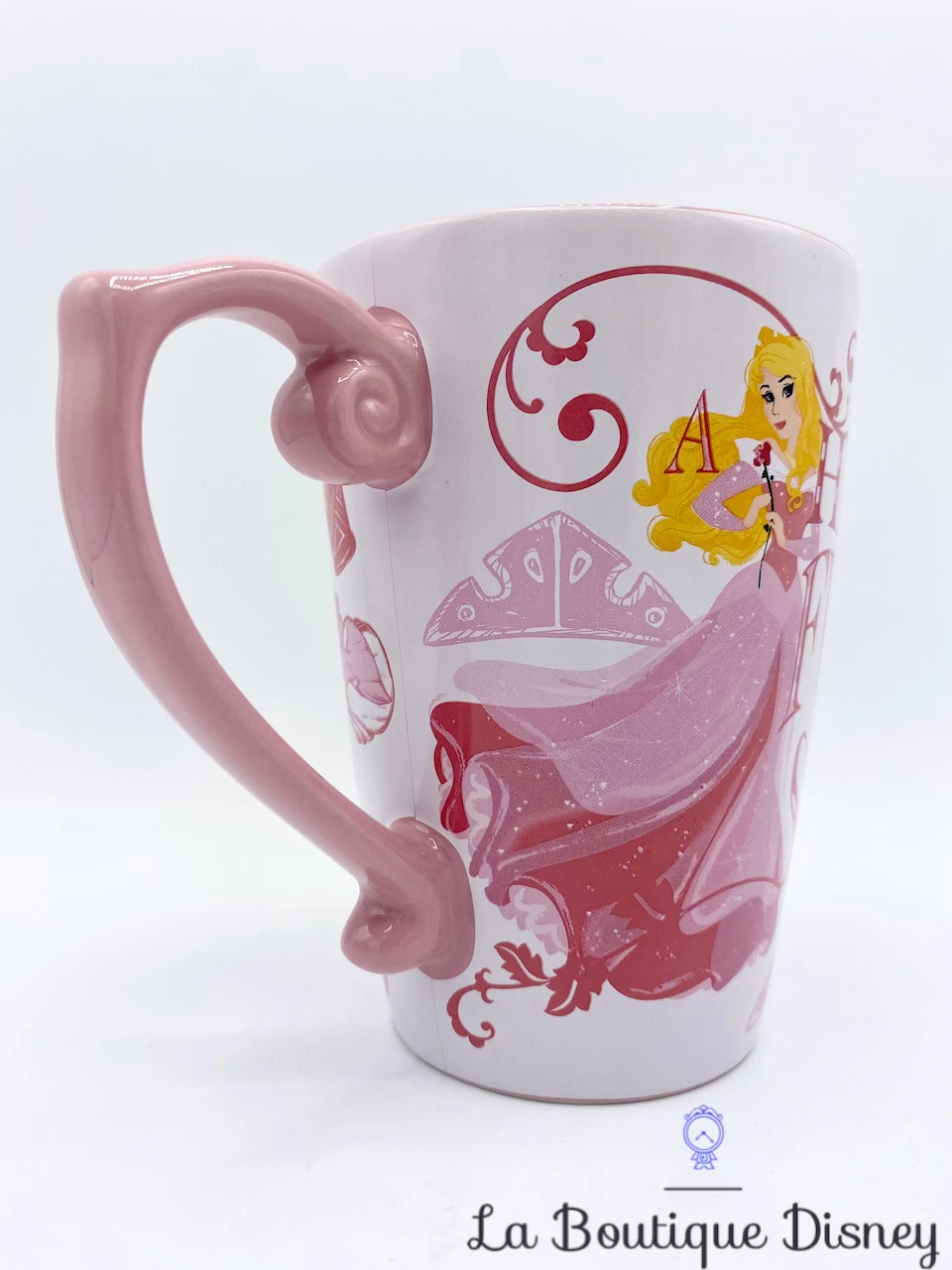 Tasse Aurore La Belle Au Bois Dormant Disney Store Original Mug Rose Heart Full Of Song Fées 6 Tasse Aurore La Belle Au Bois Dormant Disney Store Original Mug Rose Heart Full Of Song Fées – Image 4