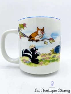 Tasse Bambi The Walt Disney Company Japan Mug Panpan Fleur Hibou Vintage -Poupées Soldes tasse bambi disney japan vintage mug 4