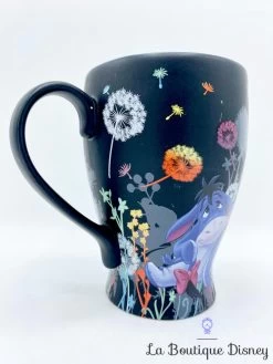 Tasse Bourriquet Fleurs Disney Store Mug Noir Winnie L'ourson âne Violet -Poupées Soldes tasse bourriquet fleurs disney store mug winnie ourson noir fleurs 6