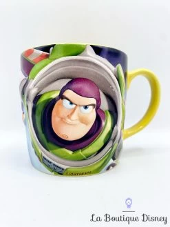 Tasse Buzz L'Éclair Not Just A Toy Disney Store Mug Jaune Toy Story Space Ranger