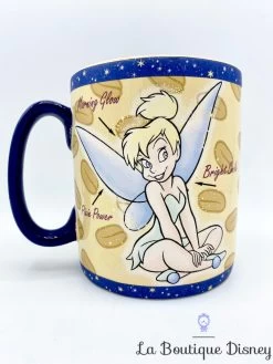 Tasse Fée Clochette Disney Mug Peter Pan Magical Mornings Jaune XXL -Poupées Soldes tasse fee clochette mug disney xxl thailand magical mornings 2