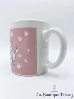 Tasse Marie Les Aristochats Disney Mug Expresso Mini Rose Chat Blanc -Poupées Soldes tasse marie les aristochats disney mini animaux mug expresso rose chat 1