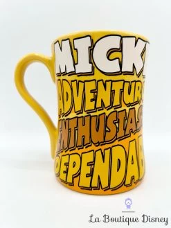 Tasse Mickey Mouse Adventurous Enthusiastic Dependable Disney Store Mug Jaune 10 Tasse Mickey Mouse Adventurous Enthusiastic Dependable Disney Store Mug Jaune -Poupées Soldes tasse mickey mouse adventure enthusias dependab disney store mug jaune 3