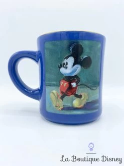 Tasse Mickey Mouse Disney Store Mug Bleu Peinture Dessin