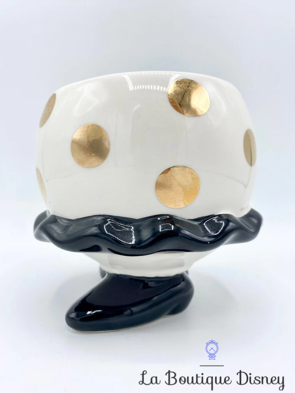 Tasse Minnie Mouse Jupe Disney Mug Noir Blanc Or Pois Relief 3D 5 Tasse Minnie Mouse Jupe Disney Mug Noir Blanc Or Pois Relief 3D – Image 3