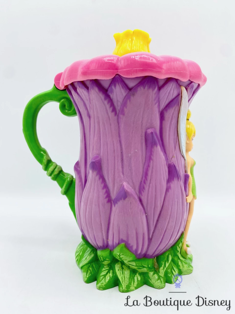 Tasse Plastique Fée Clochette Disney On Ice Mug Verre Violet Couvercle 4 Tasse Plastique Fée Clochette Disney On Ice Mug Verre Violet Couvercle – Image 2