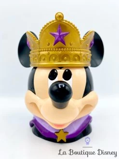 Tasse Plastique Mickey Mouse Roi Disney On Ice Mug Couvercle Couronne Relief 3D -Poupées Soldes tasse plastique mickey mouse roi disney on ice couvercle 3