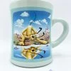 Tasse Pluto Reflet The Disney Store Mug Bleu Chien Jaune Eau Rivière -Poupées Soldes tasse pluto eau reflet disney store mug bleu mare lac 2
