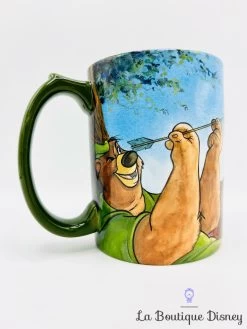 Tasse Robin Des Bois Disney Store 2018 Mug Petit Jean Vert -Poupées Soldes tasse robin des bois disney store mug vert dessin croquis scene film 2