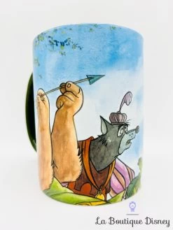 Tasse Robin Des Bois Disney Store 2018 Mug Petit Jean Vert -Poupées Soldes tasse robin des bois disney store mug vert dessin croquis scene film 3