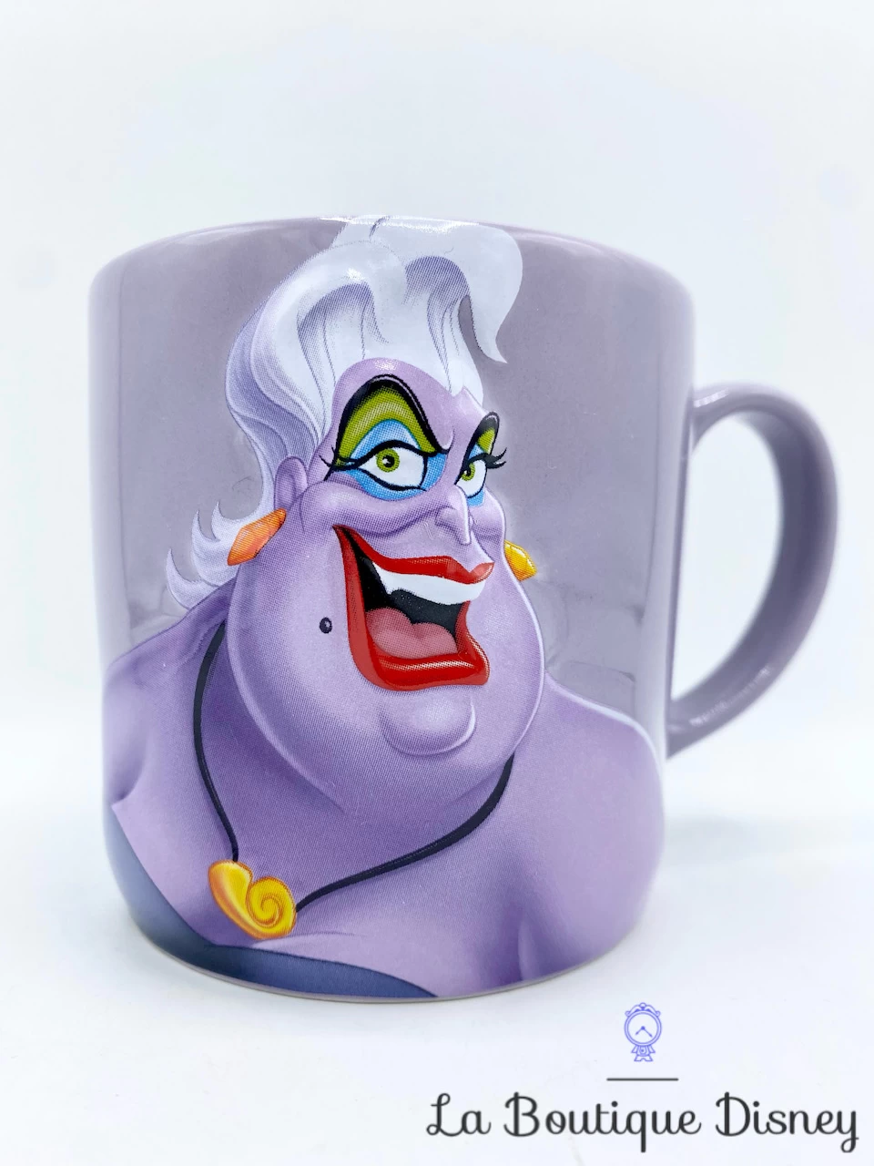 Tasse Ursula True Love La Petite Sirène Disney Store Mug Méchant Villain Violet Relief 3D 3 Tasse Ursula True Love La Petite Sirène Disney Store Mug Méchant Villain Violet Relief 3D