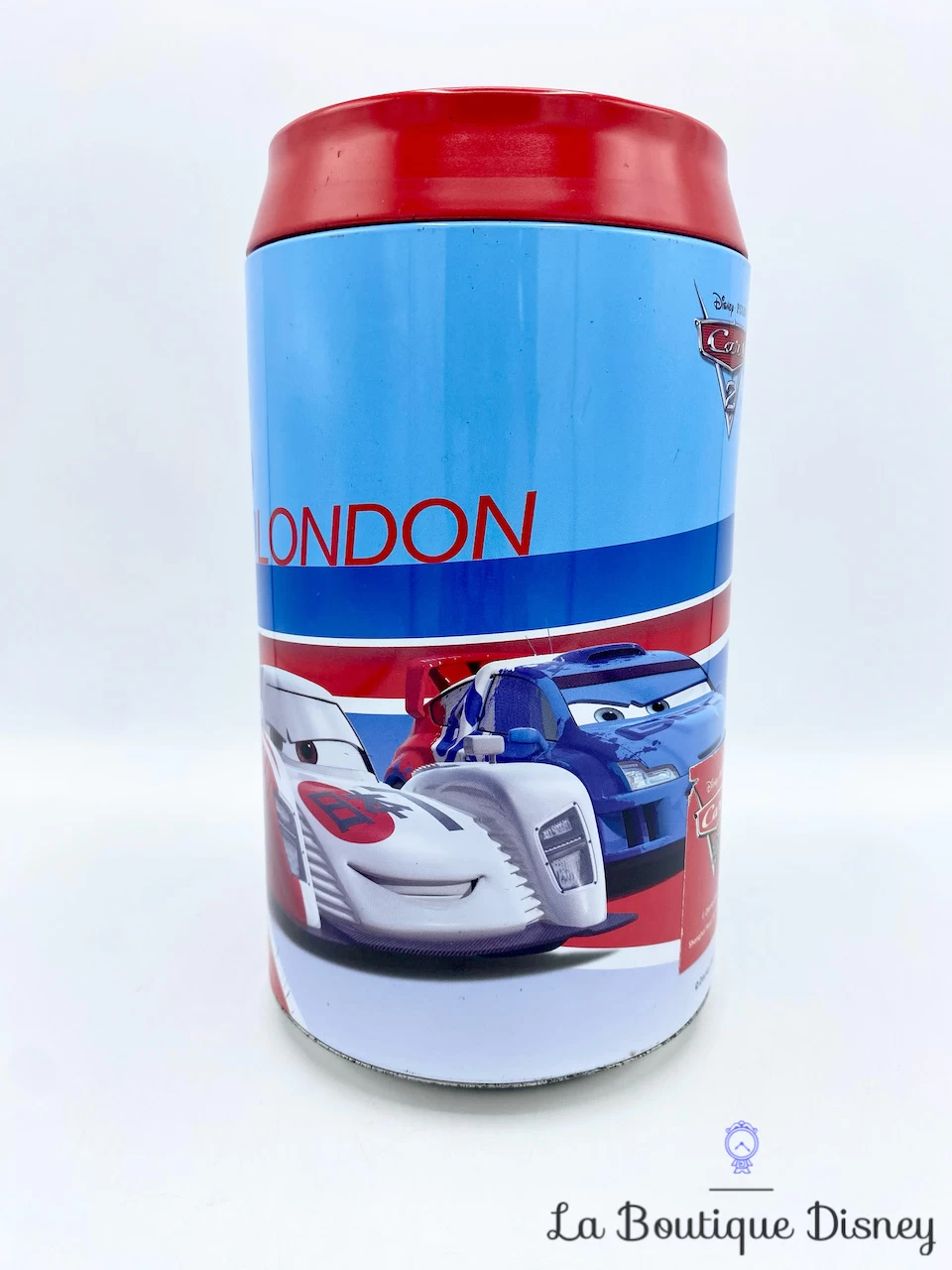 Tirelire Métal Flash McQueen WGP London Cars 2 Disney Pixar Voiture 4 Tirelire Métal Flash McQueen WGP London Cars 2 Disney Pixar Voiture – Image 2