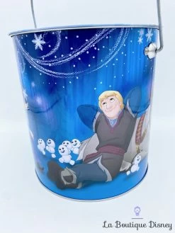 Tirelire La Reine Des Neiges Disney Frozen Boite Métal Seau Bleu -Poupées Soldes tirelire metal la reine des neiges frozen boite bleu seau 4