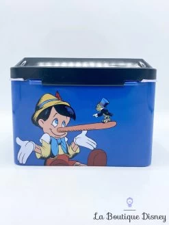 Tirelire Métal Pinocchio Disney WO Products Boite Coffre Bleu Cadenas -Poupées Soldes tirelire metal pinocchio disney wo products coffre bleu cadenas 10