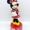 Tirelire Minnie Mouse Disney Debout Rouge Plastique 28 Cm