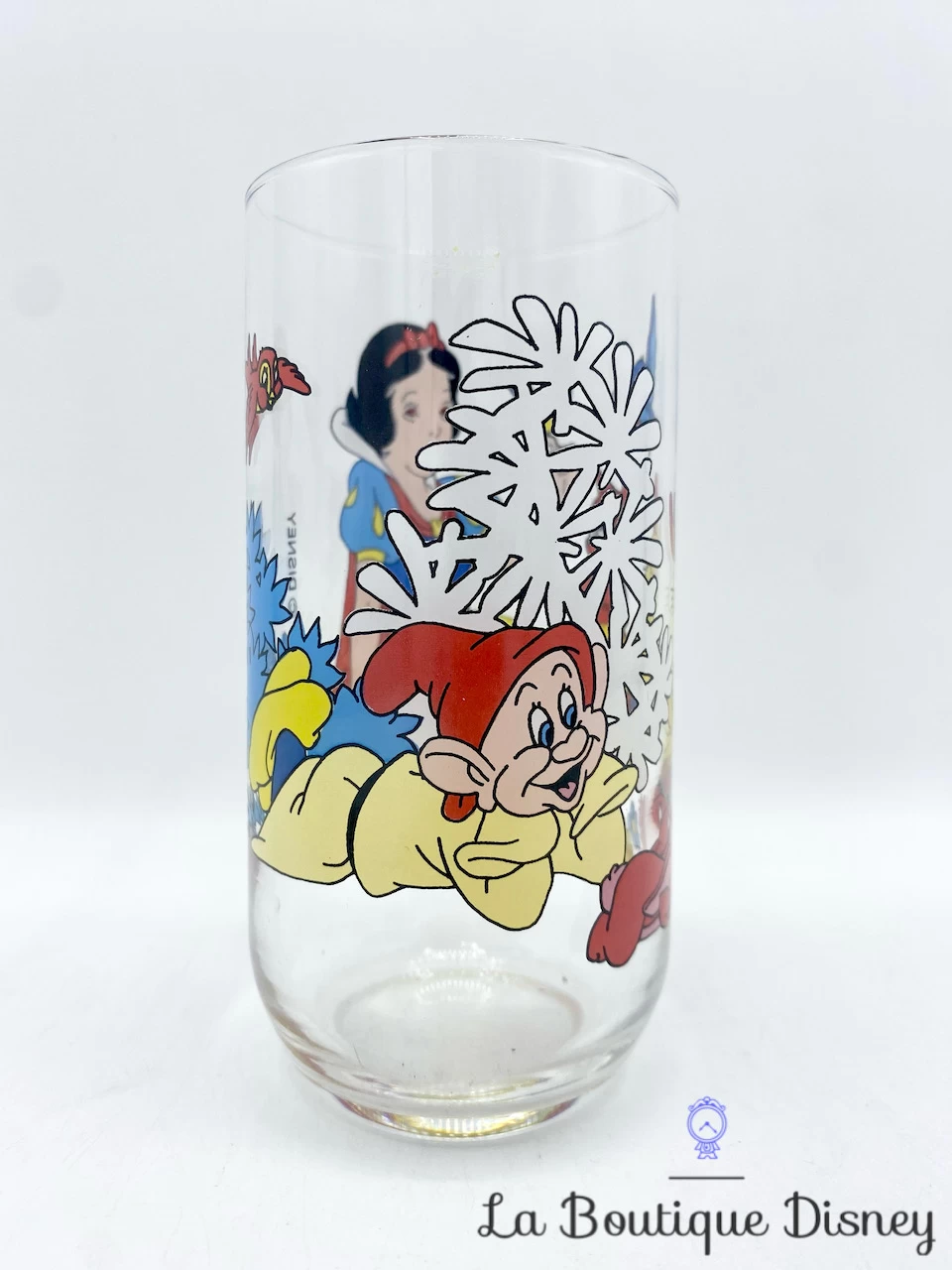 Verre Blanche Neige Et Les Sept Nains Disney Vintage Simplet Animaux 5 Verre Blanche Neige Et Les Sept Nains Disney Vintage Simplet Animaux – Image 3