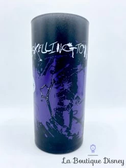 Verre Jack Skellington Disney Store Exclusive L'étrange Noël De Mr Jack Noir Violet -Poupées Soldes verre etrange noel mr jack disney store jack skellington noir violet 3