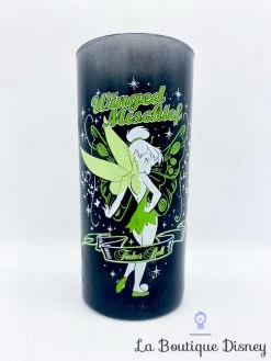 Verre Fée Clochette Winged Mischief Disney Store Exclusive Tinker Bell Noir Vert