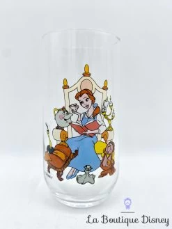Verre Belle Lumière Big Ben Madame Samovar Zip Disney Vintage La Belle Et La Bête