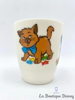 Verre Marie Berlioz Toulouse Les Aristochats Walt Disney Productions Coraline Melamine Vintage -Poupées Soldes verre les arisotchats disney coraline vintage melamine marie berlioz toulouse 1