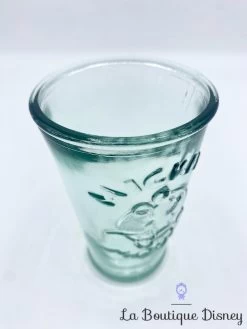 Verre Mickey Mouse Disney Bleu Transparent épais Relief 3D -Poupées Soldes verre mickey mouse bleu transparent disney 2