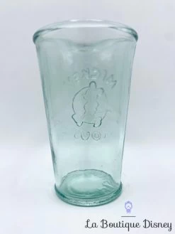Verre Mickey Mouse Disney Bleu Transparent épais Relief 3D -Poupées Soldes verre mickey mouse bleu transparent disney 3