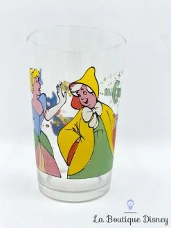 Verre Cendrillon Walt Disney Productions Vintage Moutarde Marraine Gus -Poupées Soldes verre moutarde cendrillon walt disney productions vintage marraine fee gus 1