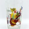 Verre Cendrillon Walt Disney Productions Vintage Moutarde Marraine Gus