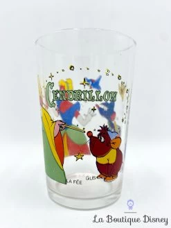 Verre Cendrillon Walt Disney Productions Vintage Moutarde Marraine Gus -Poupées Soldes verre moutarde cendrillon walt disney productions vintage marraine fee gus 4