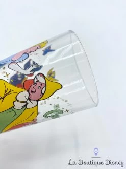 Verre Cendrillon Walt Disney Productions Vintage Moutarde Marraine Gus -Poupées Soldes verre moutarde cendrillon walt disney productions vintage marraine fee gus 5