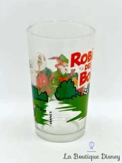 Verre Robin Des Bois Disney VMC Vintage Moutarde -Poupées Soldes verre moutarde robin des bois disney vmc reims vintage 1
