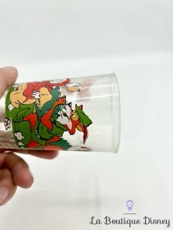 Verre Robin Des Bois Disney VMC Vintage Moutarde -Poupées Soldes verre moutarde robin des bois disney vmc reims vintage 7