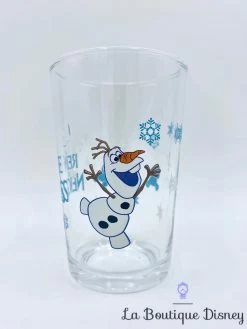 Verre Olaf Snowgie La Reine Des Neiges Disney Bonhomme De Neige Moutarde