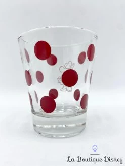 Verre Shooter Minnie Mouse Pois Disney Verre à Digestif Shot Rouge -Poupées Soldes verre shooter minnie mouse pois disney shot digestif