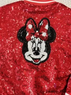 Veste Minnie Mouse Sequins Rouges Disney Store Taille 4 Ans Blazer -Poupées Soldes veste sequins minnie mouse rouge disney store blazer teddy 3