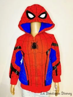 Veste Spiderman Marvel Disney Store Taille 4 Ans Araignée Bleu Rouge Toile