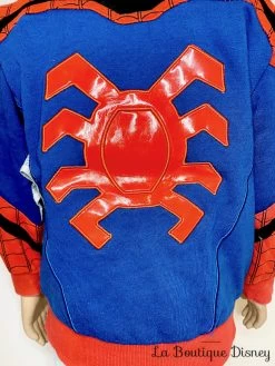 Veste Spiderman Marvel Disney Store Taille 4 Ans Araignée Bleu Rouge Toile -Poupées Soldes veste spiderman disney store marvel bleu rouge capuche araignee 3