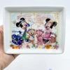Vide Poche Mickey Minnie Duffy ShellieMay Tokyo Disney Sea Céramique Carte Voyage